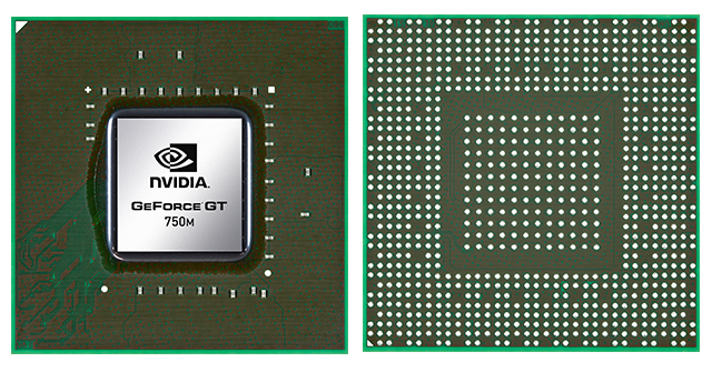 Видеокарта для ноутбука NVIDIA GeForce GTX 750M