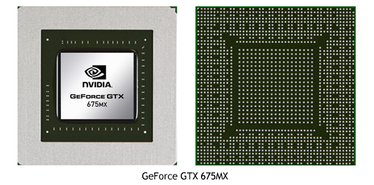 Видеокарта для ноутбука nVidia GeForce GTX 675MX