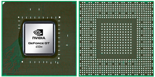 Видеокарта для ноутбука nVidia GeForce GT 650M