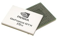 Видеокарта для ноутбука nVidia GeForce GTX 570M