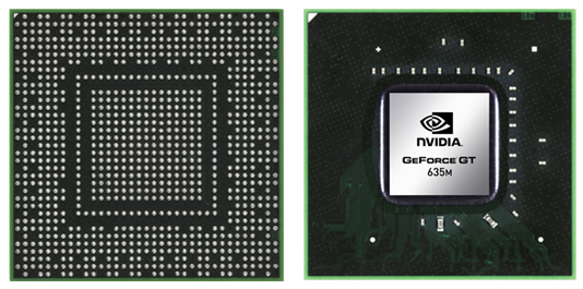 Видеокарта для ноутбука NVIDIA GeForce GT 635M