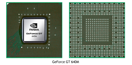 Видеокарта для ноутбука NVIDIA GeForce GT 640M