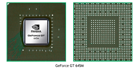 Видеокарта для ноутбука NVIDIA GeForce GT 645M