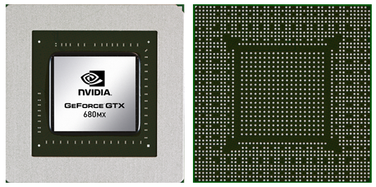 Видеокарта для ноутбука NVIDIA GeForce GTX 680MX