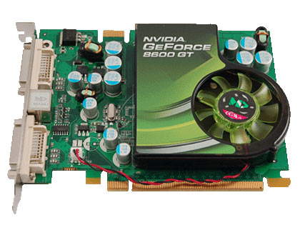 Видеокарта NVIDIA GeForce 8600 GT